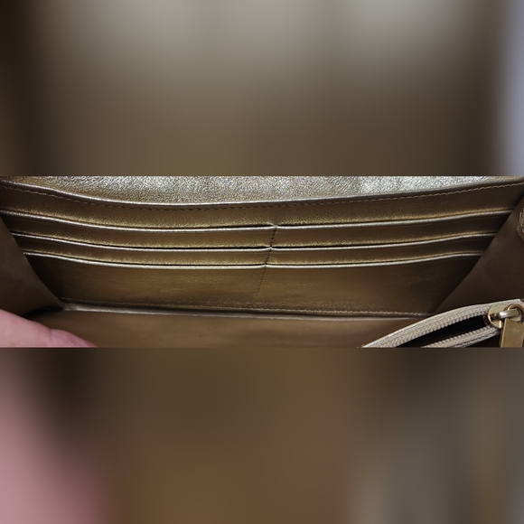 CARTIER Love Collection Long Leather Gold Wallet - Picture 13 of 16